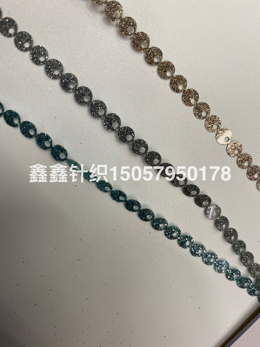 磨沙亮片碟片5毫米中孔 边孔厂家直销