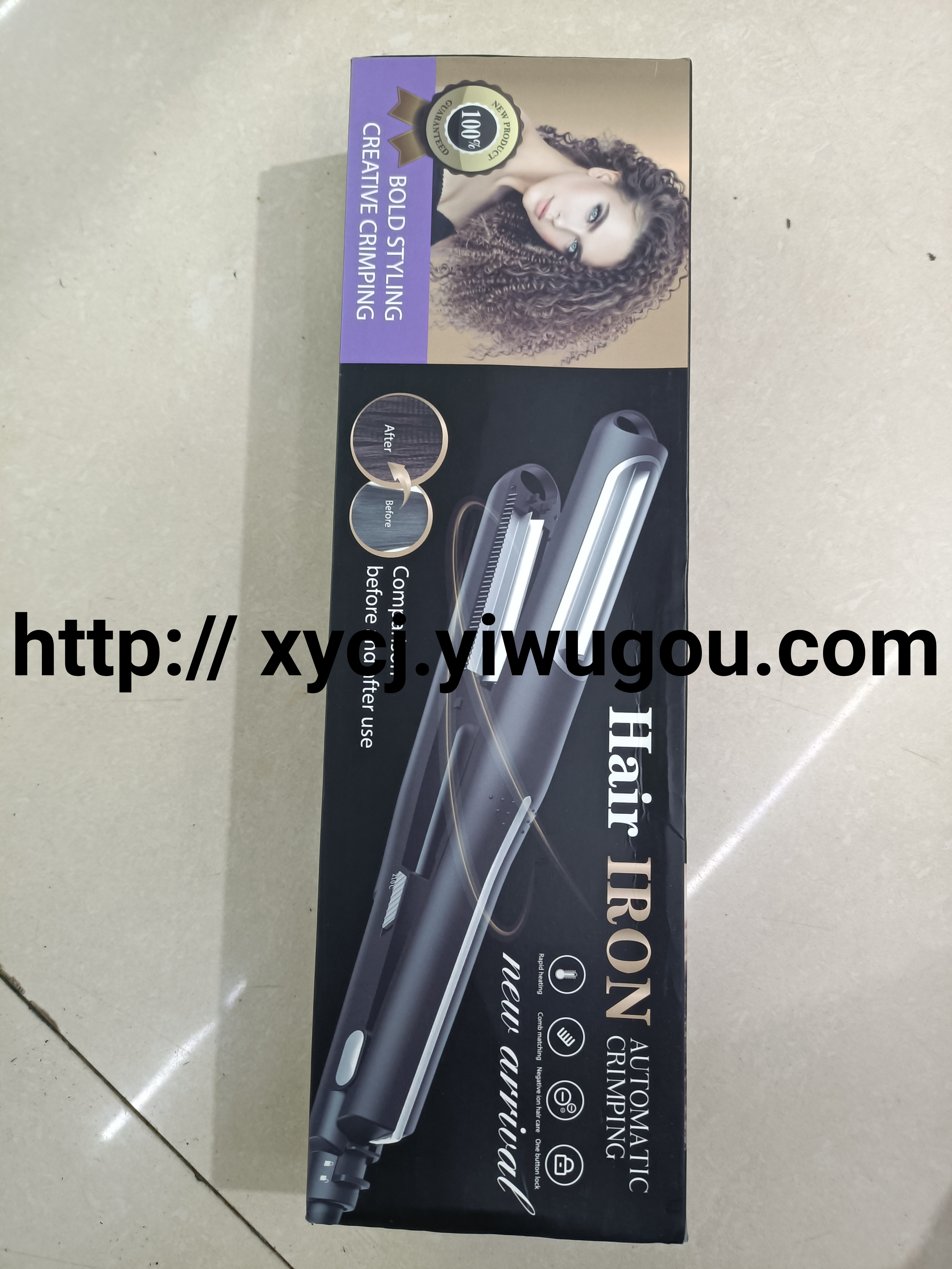 New cross-border curling iron, automatic corn curling iron, wool curling iron, fully automatic curling iron, small wave design