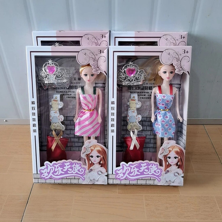New Product 36-3 Solid body joint activity 11-inch doll toy Dress-up clothes Girl toy Headwear crown details Picture