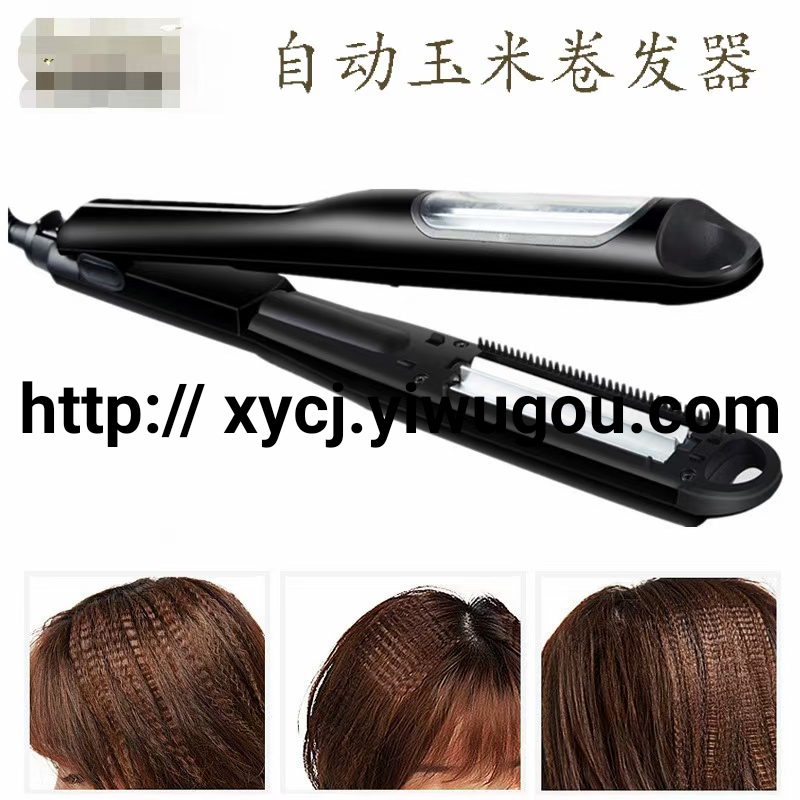 New cross-border curling iron, automatic corn curling iron, wool curling iron, fully automatic curling iron, small wave design details Picture