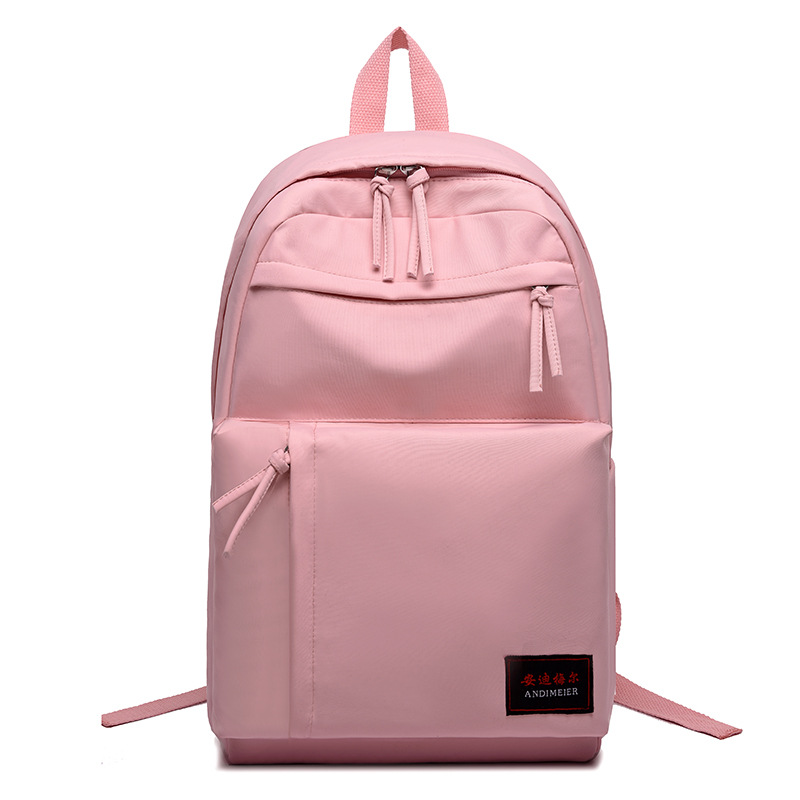 Macaron mochila mujer 2019 moda pequeña fresco resistente al agua oxford bolsa de gran capacidad portátil simple bolsa de viaje details Picture