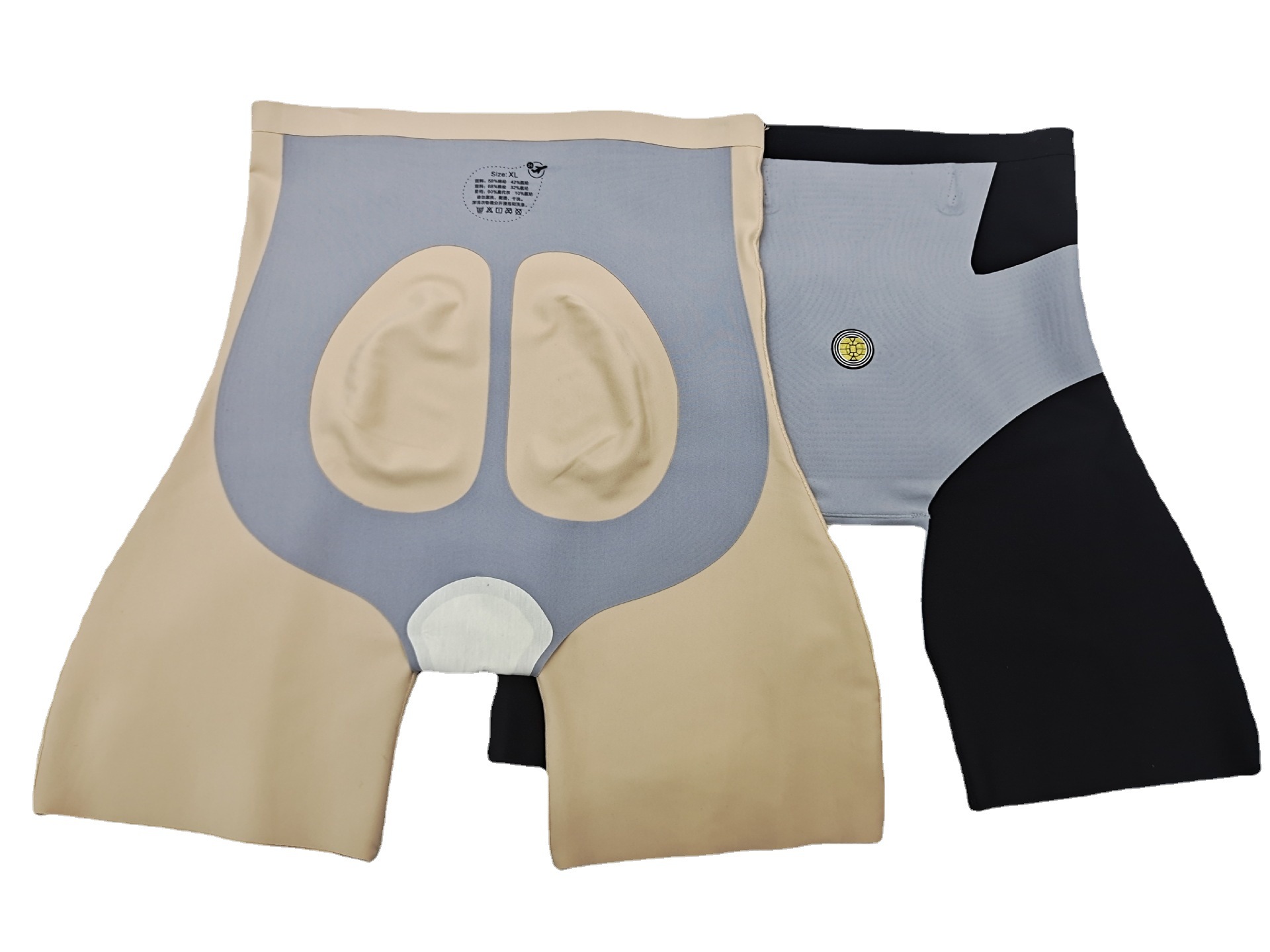 Magic Suspension Pants Trackless Chip High Stretch Hip Lift Body Shaping Corset Waist Waist Compression Pants No Curling Body Shaping Specification drawing