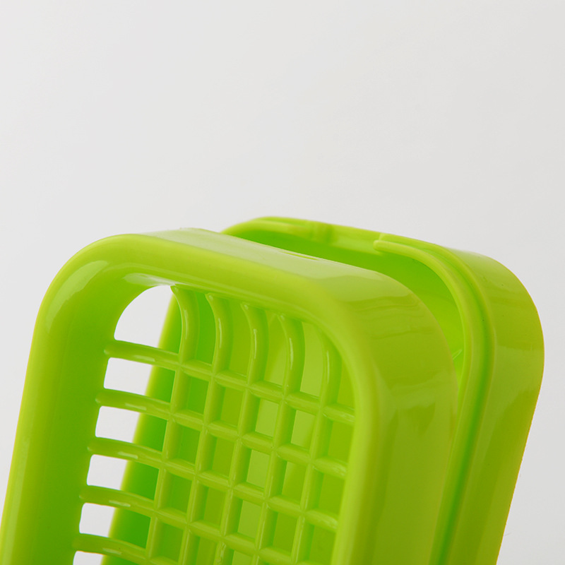 Soap box draining suction cup, wall-mounted creative European-style travel soap box stand, bathroom double-layer plastic soap box details Picture