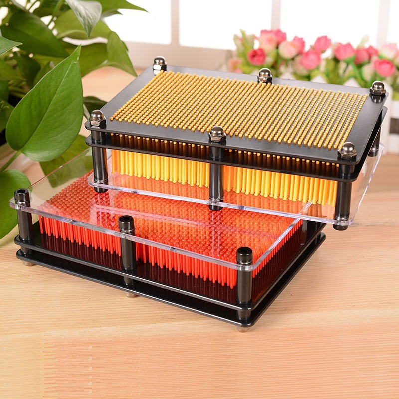 2022 New 3D three-dimensional versatile needle painting handicrafts, creative home decorations, three-dimensional needle carving paintings, couple toys Application Scenario