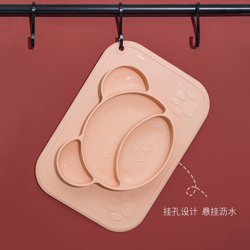 儿童用品/婴儿餐盘/宝宝吸盘碗/儿童不锈钢盘子套装/玩具细节图