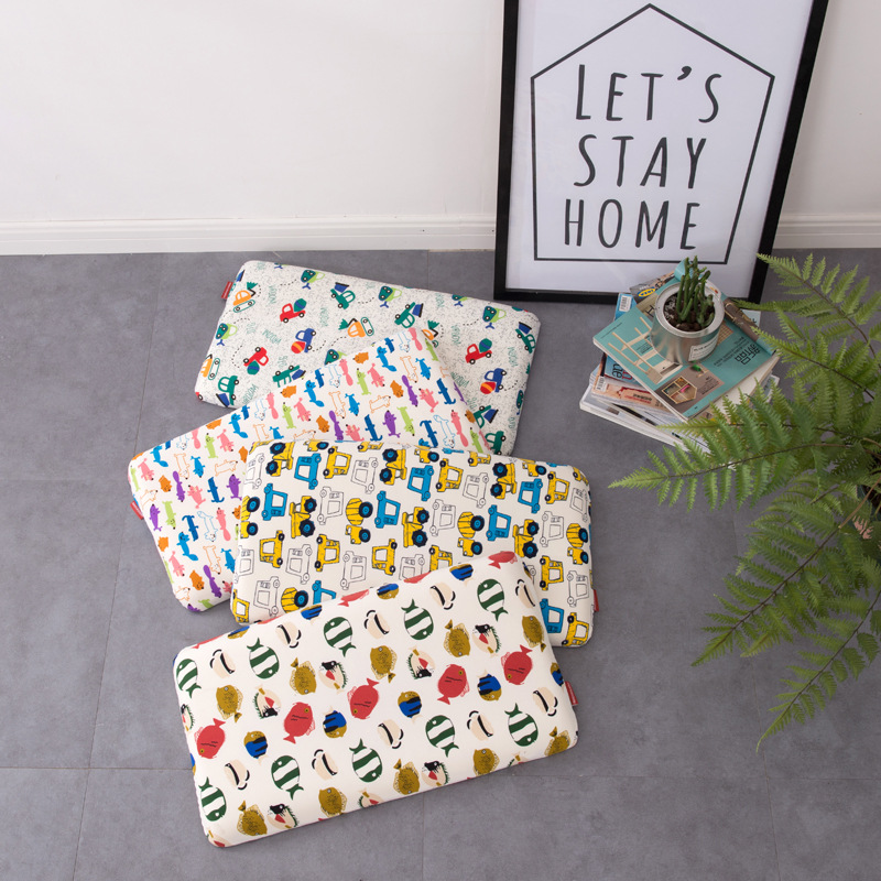 Slow rebound memory cotton smart pillow children's memory pillow baby memory pillow core wholesale