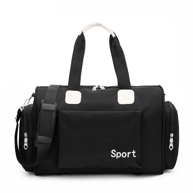 New Oxford cloth hand-held travel bag, large-capacity luggage bag, travel bag, sports yoga fitness bag, customizable LOGO details Picture