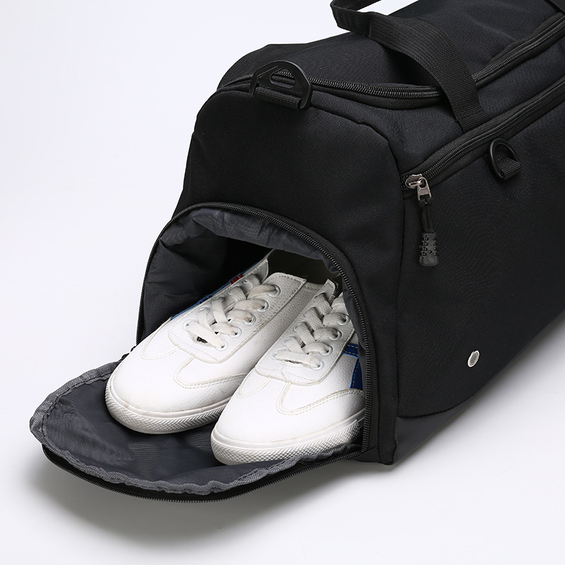 新款短途旅行包健身包鞋位瑜伽运动训练包单肩斜挎手提电脑旅行袋详情图4