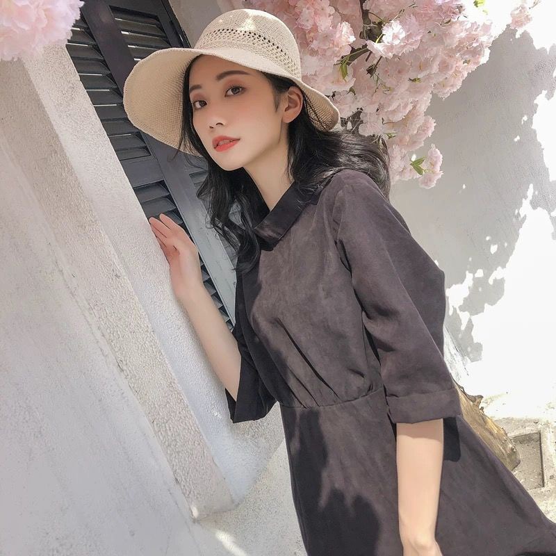 Summer Korean-style women's open-top straw hat with a bow and a large brim covering face, knitted hat, casual sunshade and sun protection fisherman's hat Specification drawing