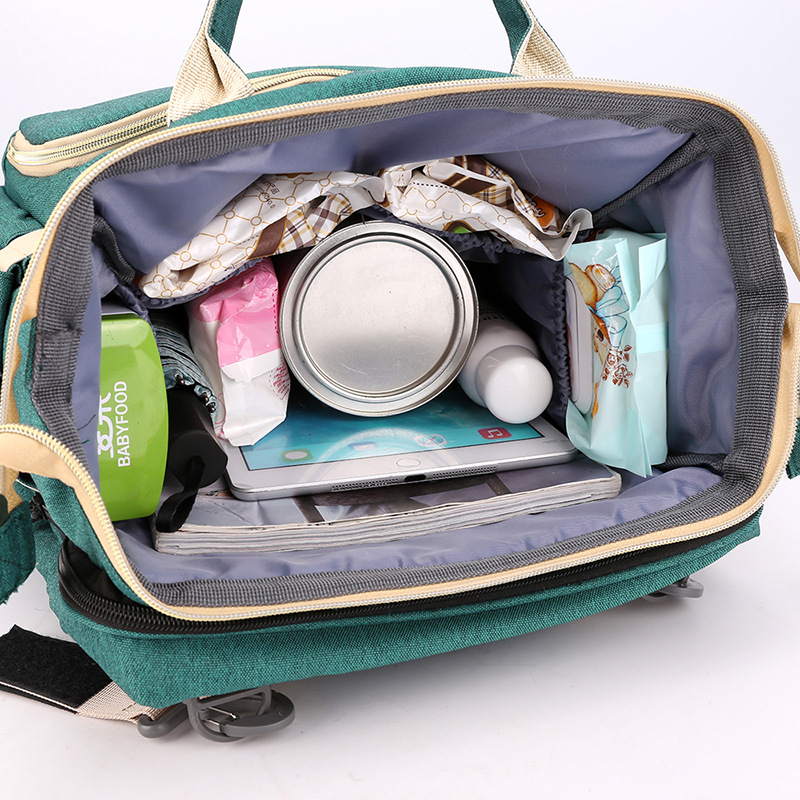 Nueva mochila multifuncional de gran capacidad portátil plegable cuna madre bebé mommy mochila madre bebé Item Picture