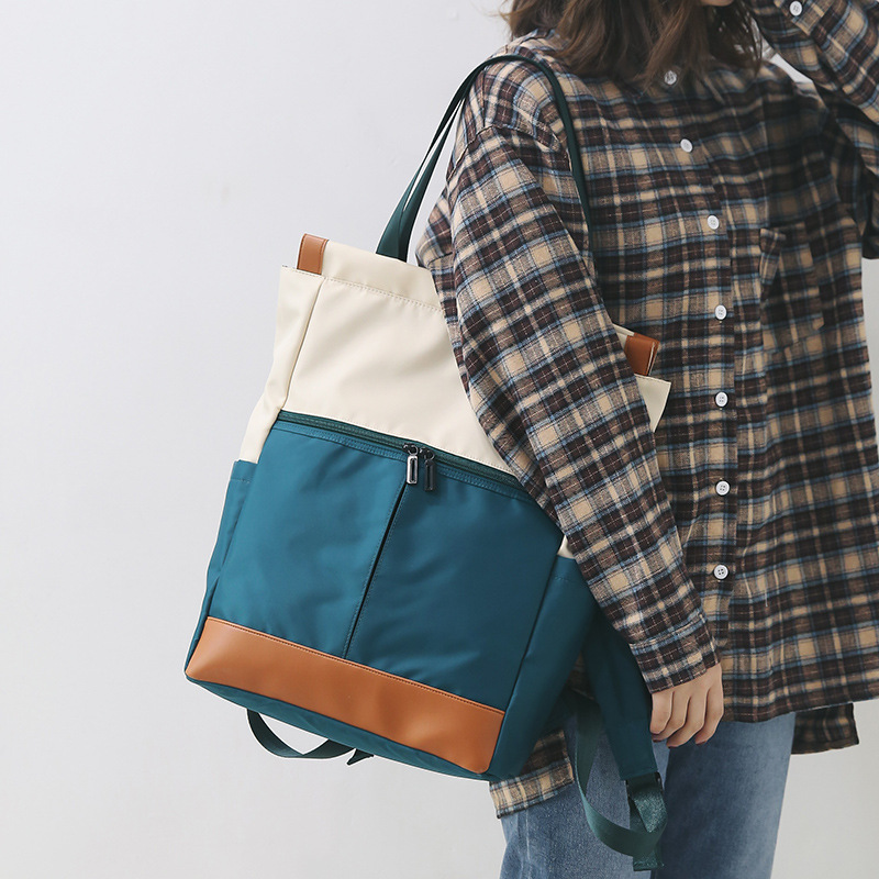 Vintage sentido chica campus mochila de las mujeres de gran capacidad de viaje bolsa de computadora mochila mochila de la escuela universitaria 2019 nuevo Specification image