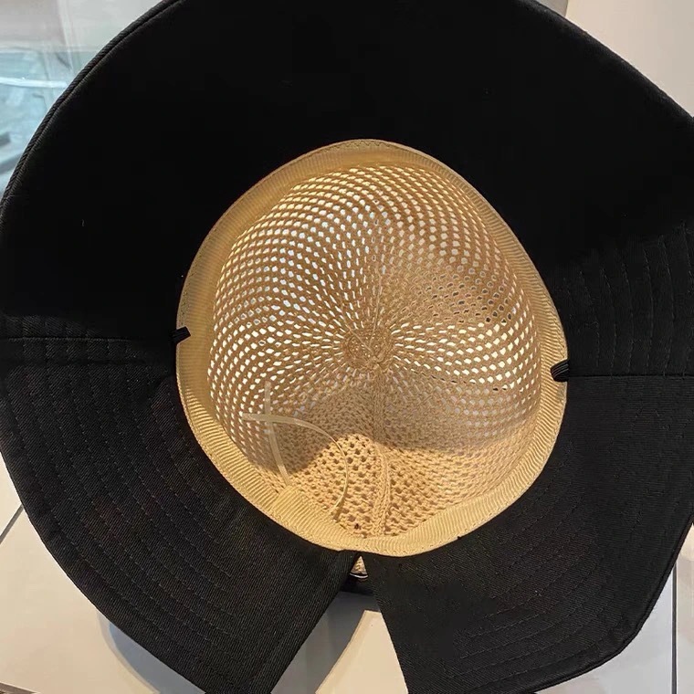 Summer sun hats for women, foldable small brim bow sun-protective hats, mesh fisherman hats, hollowed-out beach woven straw hats Application Scenario