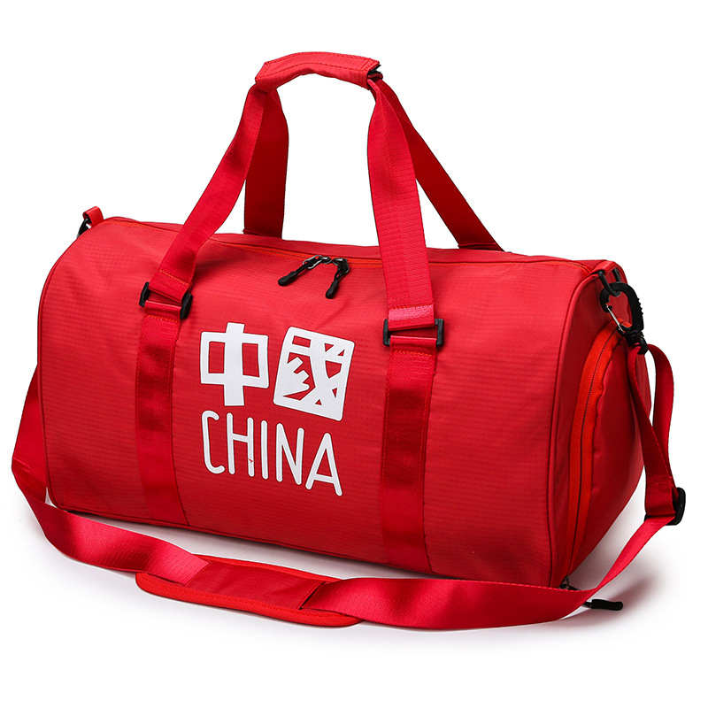 批发大容量防水单肩手提旅行包可定制户外短途便携运动瑜伽健身包