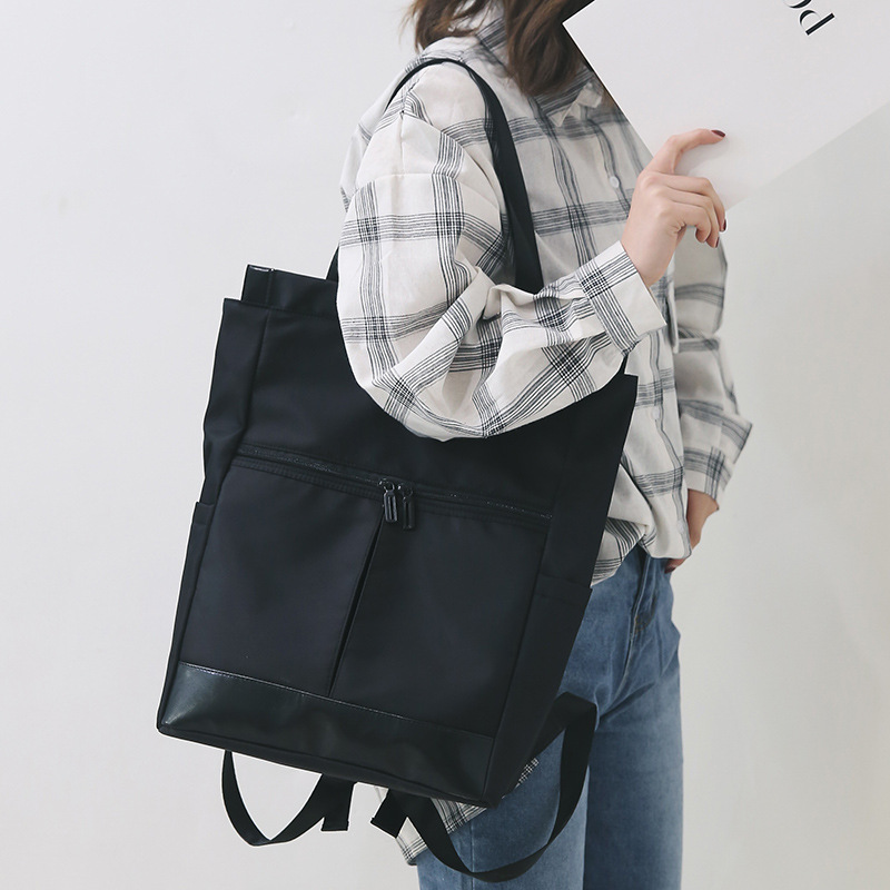 Vintage sentido chica campus mochila de las mujeres de gran capacidad de viaje bolsa de computadora mochila mochila de la escuela universitaria 2019 nuevo details Picture