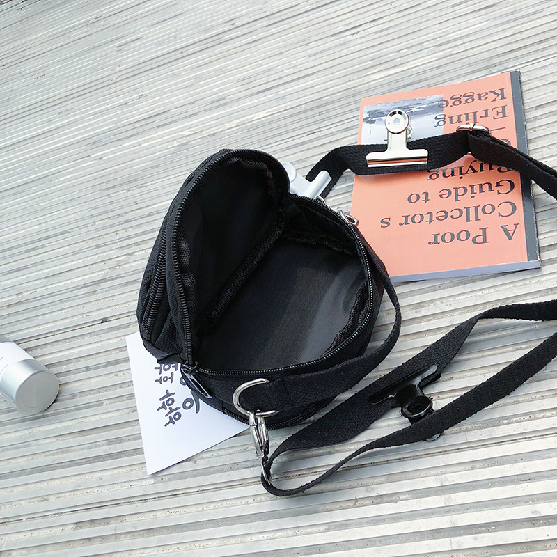 帆布女包实物图