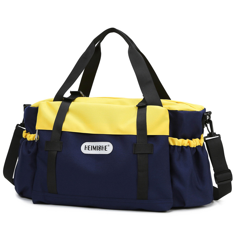 New fashion sports yoga fitness bag large capacity short shoulder portable travel bag sports training custom LOGO