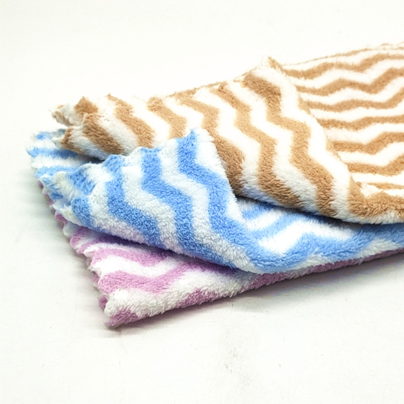Sunshine Department Store 30*30 microfiber towel, colored absorbent towel, soft and skin-friendly cleaning cloth, dishcloth details Picture