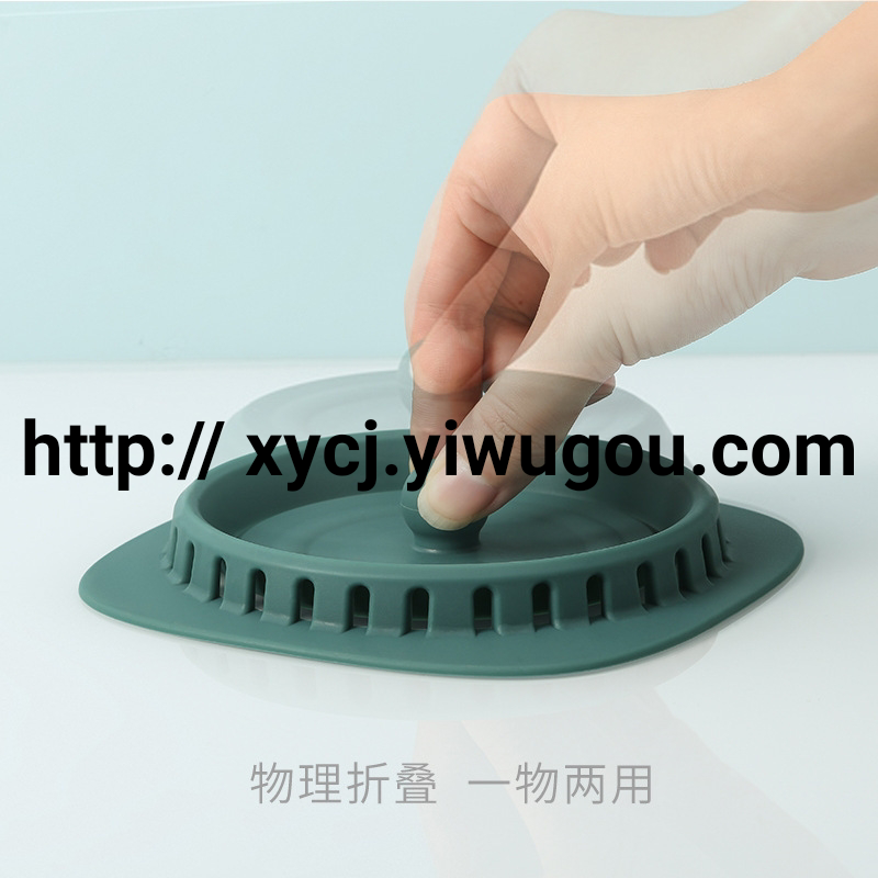 Silicone sealant plug for anti-odor floor drain cover, anti-odor cover for sewer, anti-backsmell and anti-insect floor drain cover for bathroom details Picture
