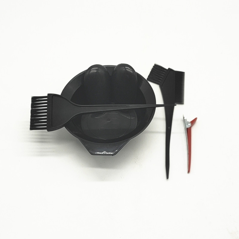 Sunshine Department Store Hair Dyeing Tools Six-piece Set, Oil baking bowl ear tips, hair comb, hair dyeing brush, Hair dyeing set, Simple tools Application Scenario