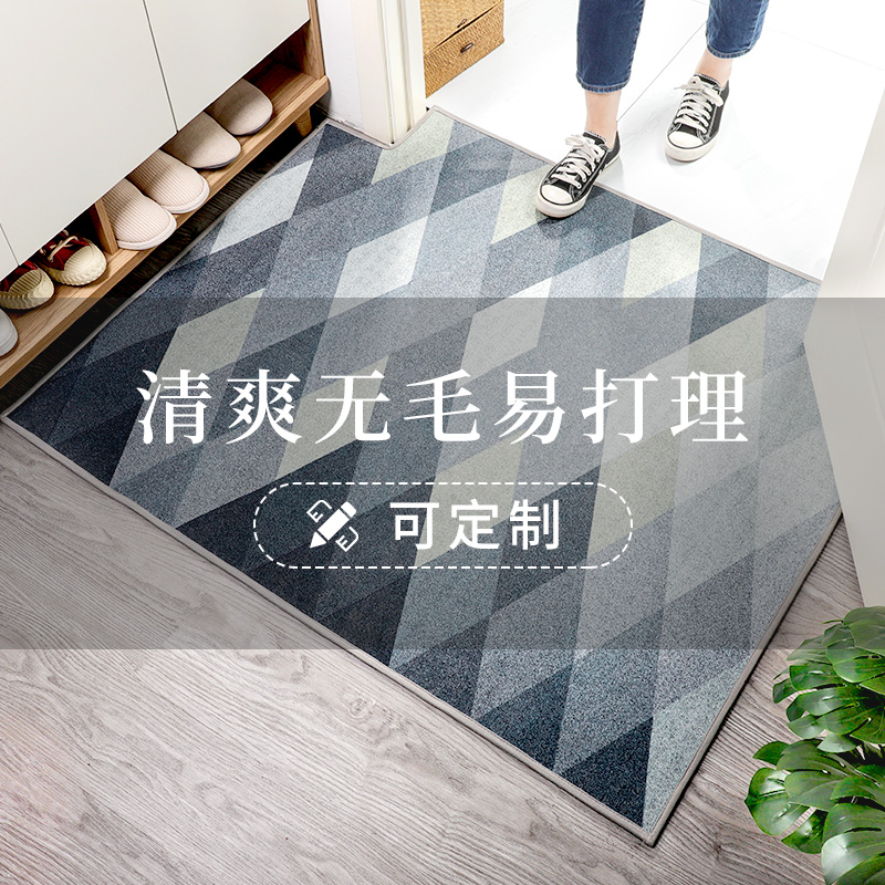 北欧玄关门口入门地垫进门门垫入户门门厅地毯可裁剪好清洗脚垫子