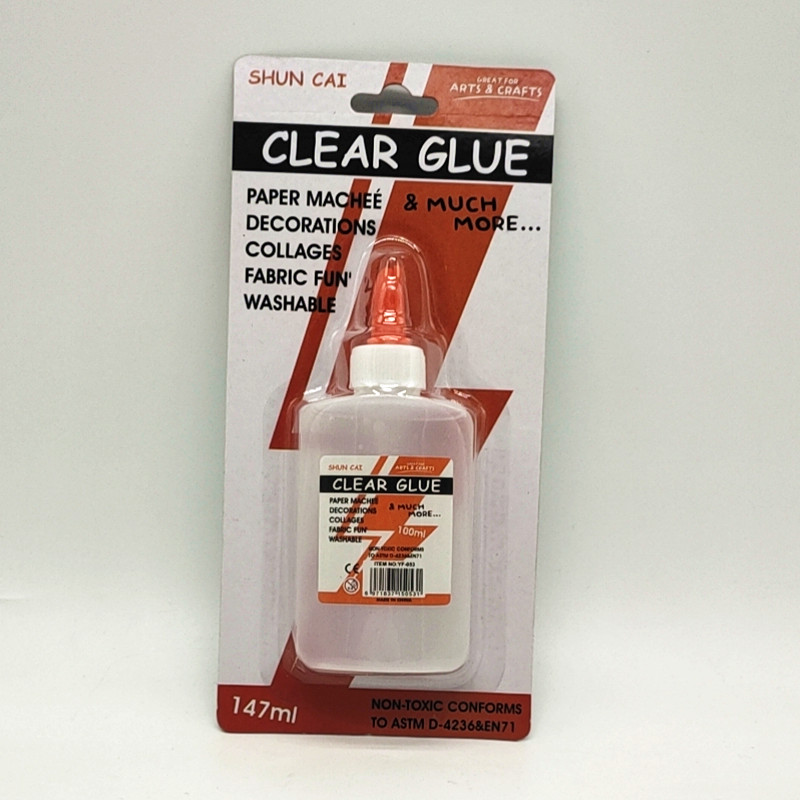 阳光百货胶水套装液体透明胶水DIY强力工具胶高粘办公胶水速干型