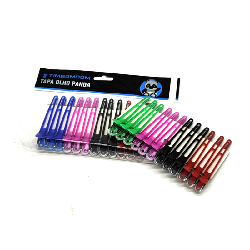 Sunshine grandes tiendas bolsas de color sólido clips de pelo duckbill clips de pelo de teñido esenciales peluquería asequible 12 piezas paquete simple y versátil