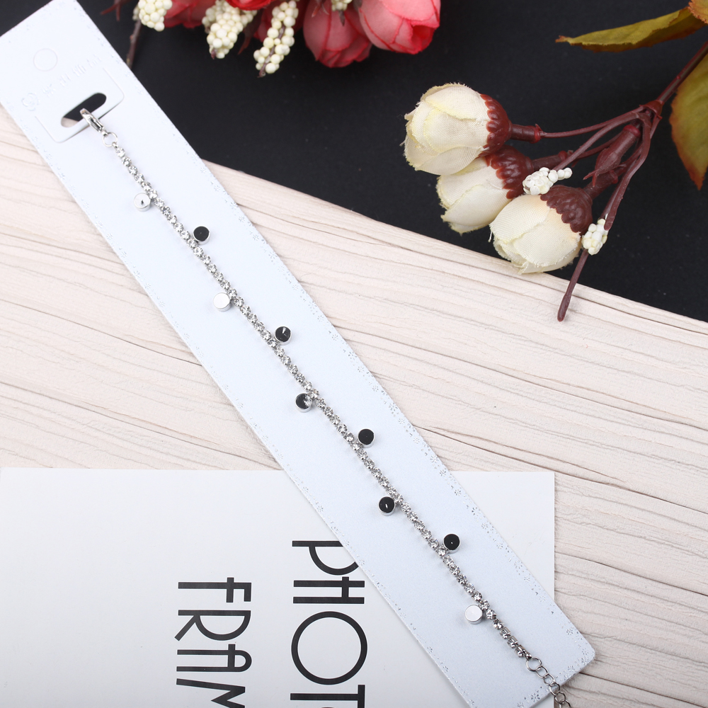 Yiwu jewelry wholesale bracelets, girls' Instagram niche design sense star round beads best friend bracelets, Valentine's Day gifts Item Picture