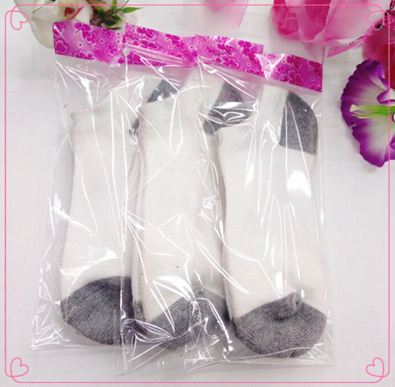 运动、休闲棉袜实物图