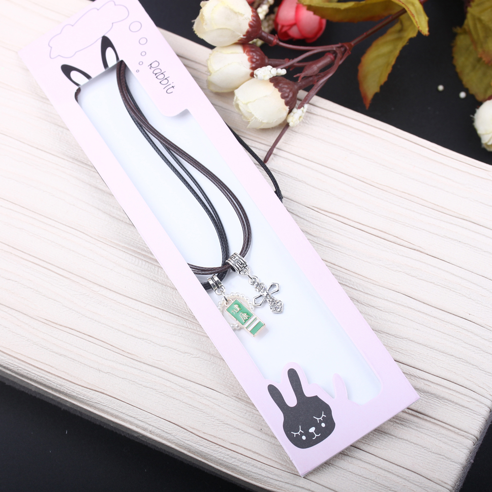A pair of student Korean-style best friend necklaces, handcrafted and creative couple necklaces from a 10-yuan store Item Picture