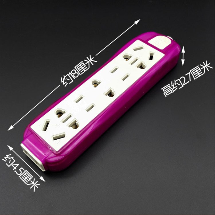 Factory direct sales of multi-functional power strips, power strips, power sockets, 18-hole power strip converters details Picture