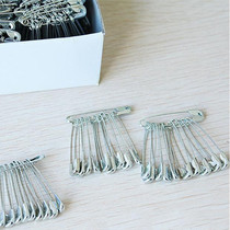Manufacturers wholesale silver metal safety pin clothing tag pin buckle pin 0, 1, 2, 3, 4