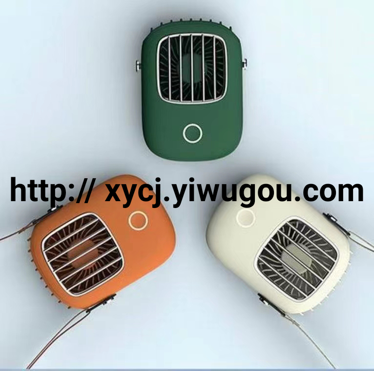 Lazy person's outdoor portable mini desktop fan, creative usb pocket fan