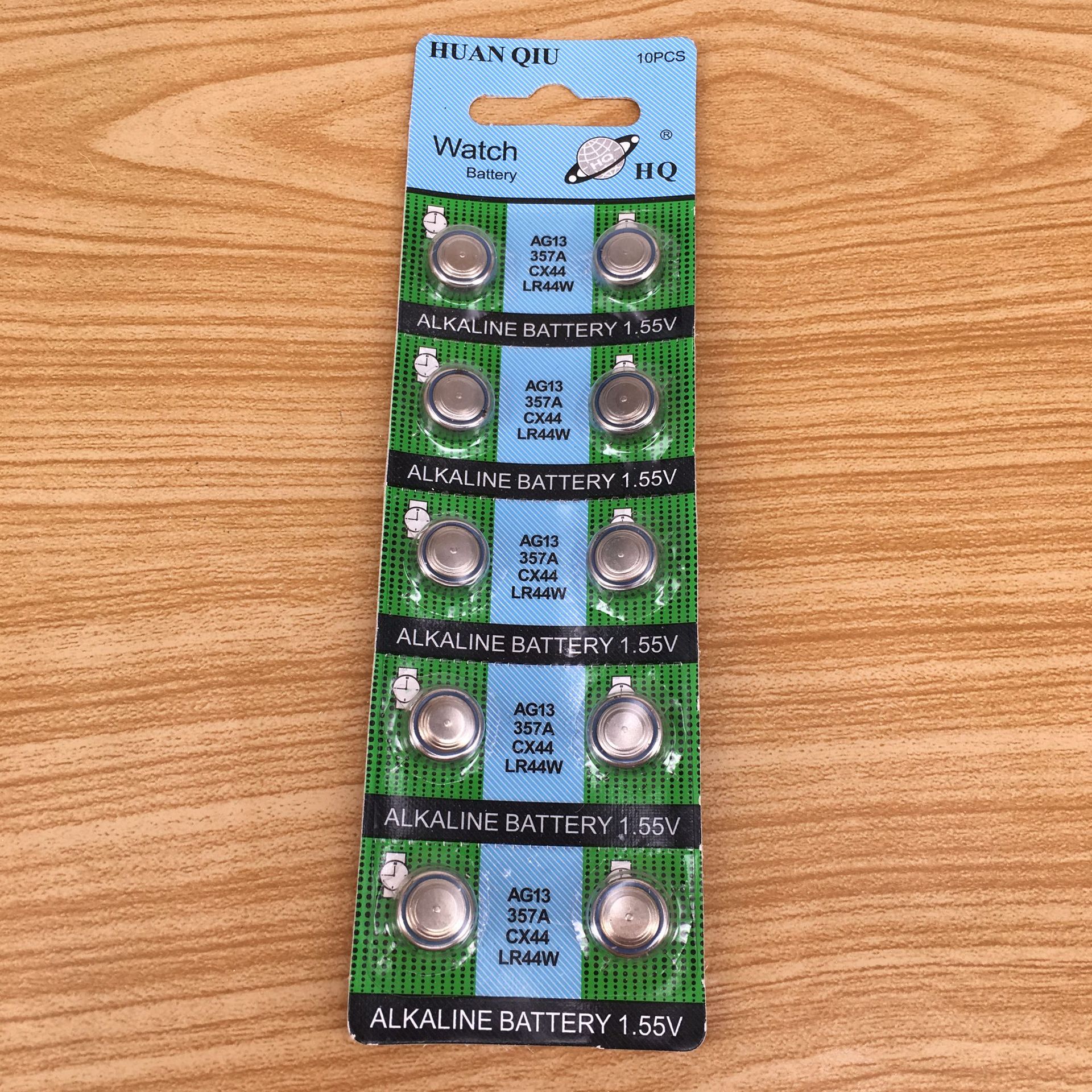 Factory direct supply of AG13 button battery small hand flashlight glowing toy computer battery 1.5V electronic Application Scenario
