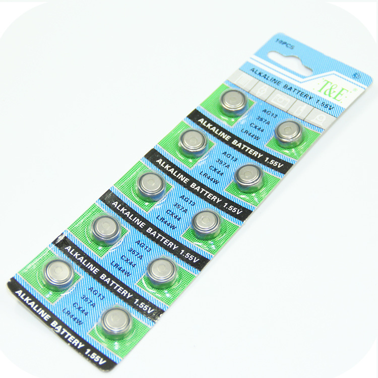 厂家直供AG13纽扣电池 小手电发光玩具计算机电池1.5V电子