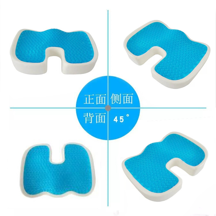 Wholesale of office U-shaped seat cushions, memory foam seat cushions, slow rebound cooling pads, and comfort gel seat cushions details Picture