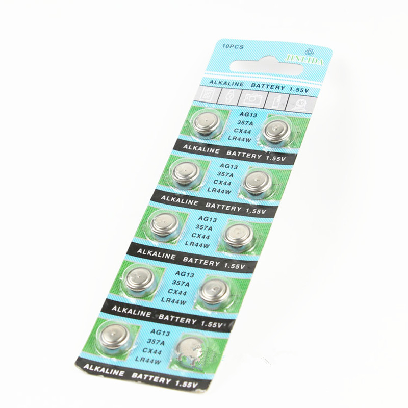 Factory direct supply of AG13 button battery small hand flashlight glowing toy computer battery 1.5V electronic Item Picture