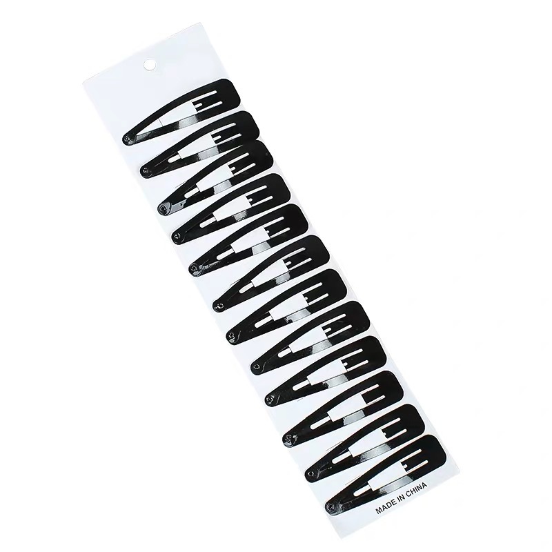 Thickened water-drop BB clips, square BB clips, pea clips, arc-shaped clips, rectangular hair clips, bangs, crushed hair clips, matte glossy finish