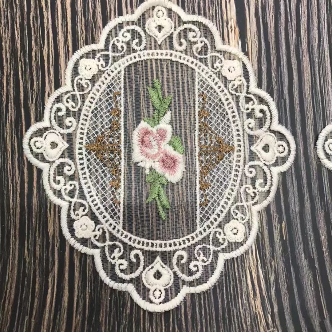 水溶涤纶丝花边 沙发垫花片 DIY家居软饰床上用品布艺