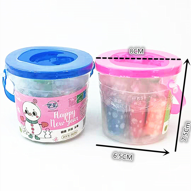 Factory-supplied 8-color plasticine with tools and a set of colored plasticine toys for children's early education details Picture