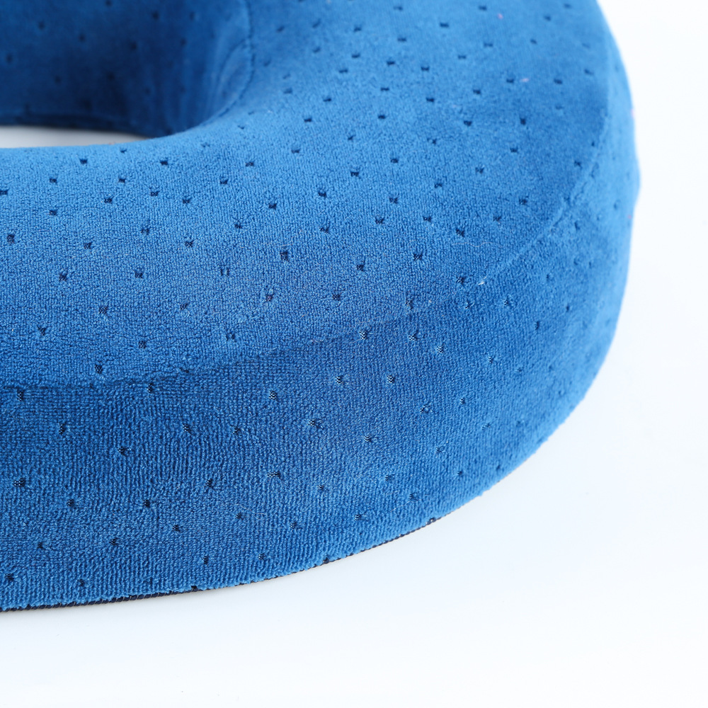 Wholesale of detachable memory foam quick-rebound velvet rear seat cushions with hollow round bottom cushions Specification image