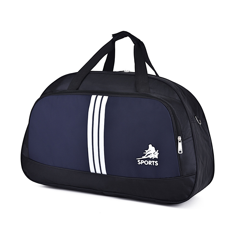 Customizable logo travel bag, new casual short-distance travel bag, large-capacity sports printed hand-held fitness bag Item Picture