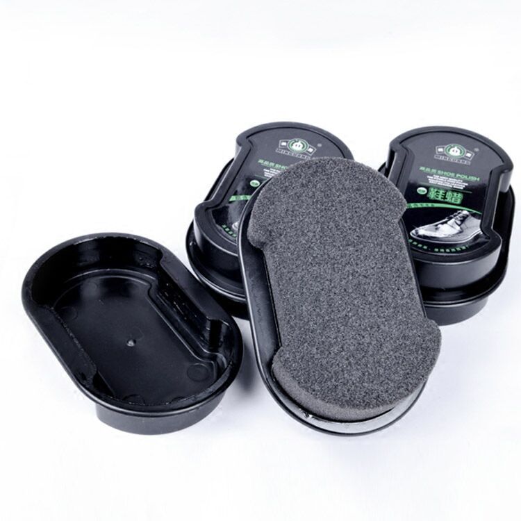 Universal shoe polish sponge Magic Polish shoe wax, double-sided shiny shoe polish, colorless wonder, double-sided leather shoe polish shoe polish Item Picture