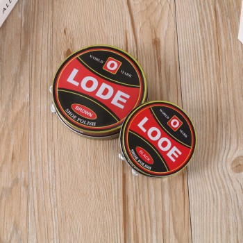 The manufacturer's shoe polish is selling high-quality tin box shoe polish and genuine leather care shoe polish details Picture
