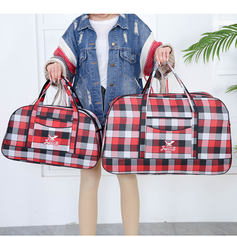 Large capacity travel bag Large duffel bag Female portable simple male migrant worker bag strong single shoulder luggage