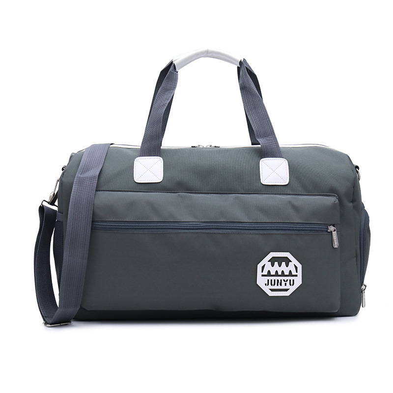 Atacado personalizado de gran capacidad bolso de viaje de tela oxford bolsa de gimnasio bolsa de duffel con logotipo personalizado bolsa de viaje de mano Item Picture