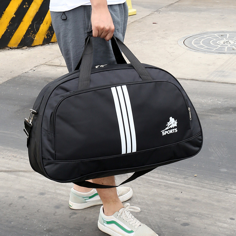 Customizable logo travel bag, new casual short-distance travel bag, large-capacity sports printed hand-held fitness bag Application Scenario