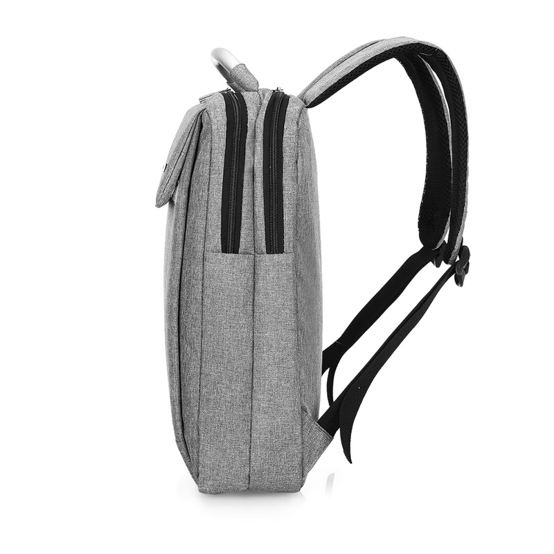 Mochila de hombro bolsa de computadora fábrica de procesamiento logotipo personalizado negocio simple 15,6 "mochila de regalo para hombres y mujeres mochila escolar details Picture
