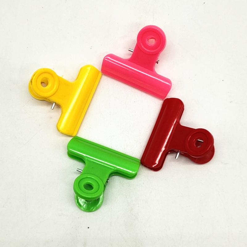 Sunshine Department Store color clothes tongs, 4-color tongs, clothes drying tongs, food sealing tongs, moisture-proof food tongs, solid color tongs