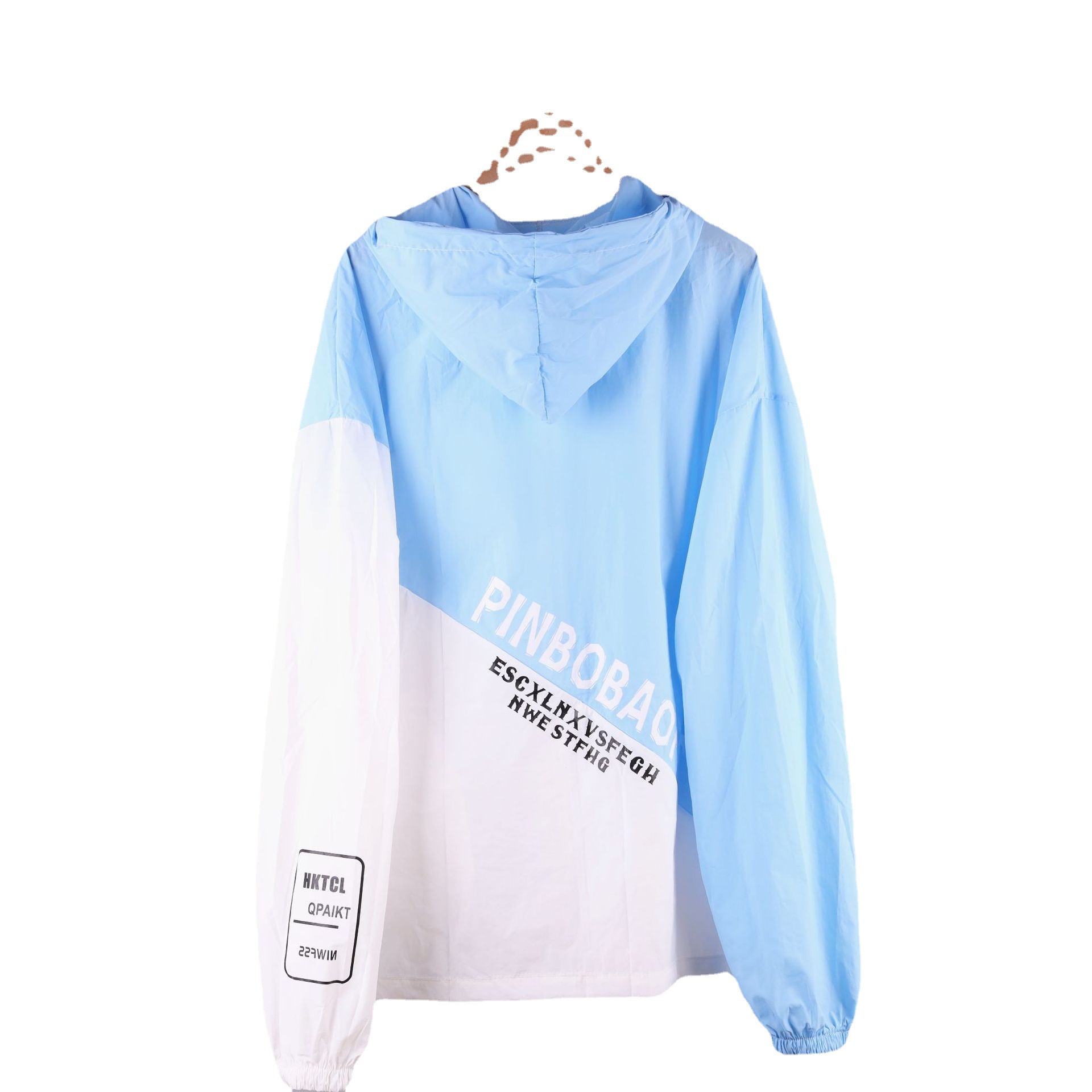 Color-blocking sun-protective clothing for men, trendy Korean-style sun-protective clothing for men, ultra-thin summer coat for men, breathable and versatile jacket for men in spring and autumn Item Picture