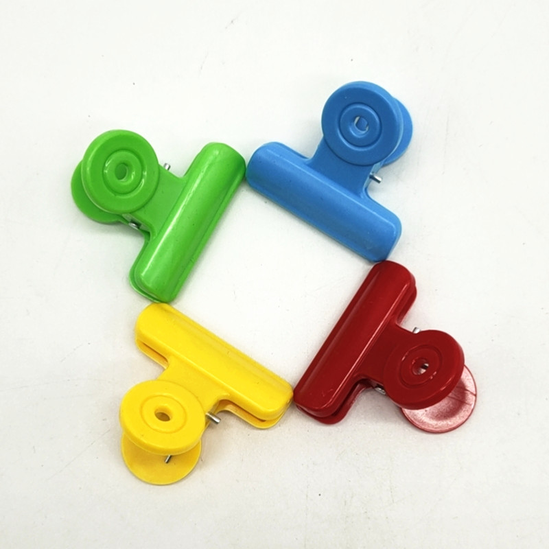 Sunshine Department Store color clothes tongs, 4-color tongs, clothes drying tongs, food sealing tongs, moisture-proof food tongs, solid color tongs